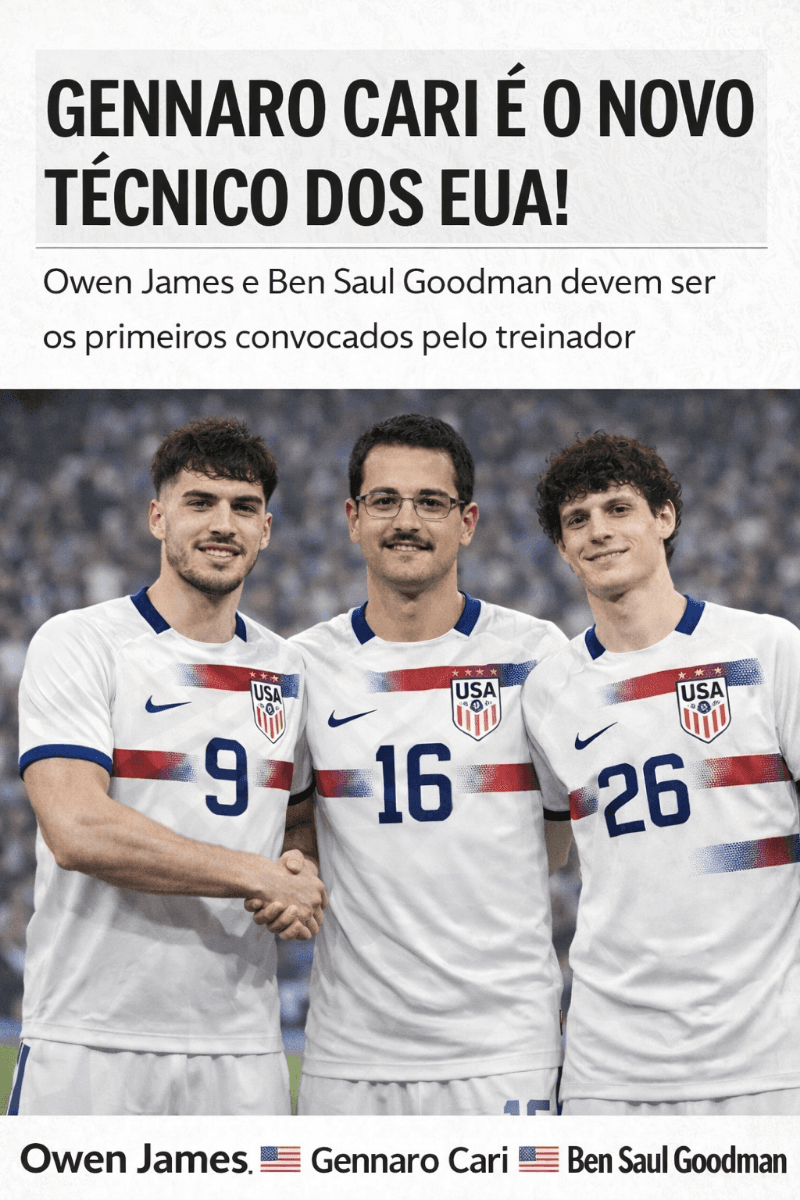 {@}[Ben Saul Goodman](6992180d325a0ee08d31b7a6) agora tamo bem servido de técnico pra seleção {@}[Gennaro Cari](68e94ce158d94b9feaf764ab)…