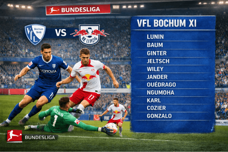 DIA DE JOGO! Rodada 12 - Bundesliga 🔵Bochum x Leipzig🔴 🏟️Vonovia Ruhrstadion 15:30 | 27/11