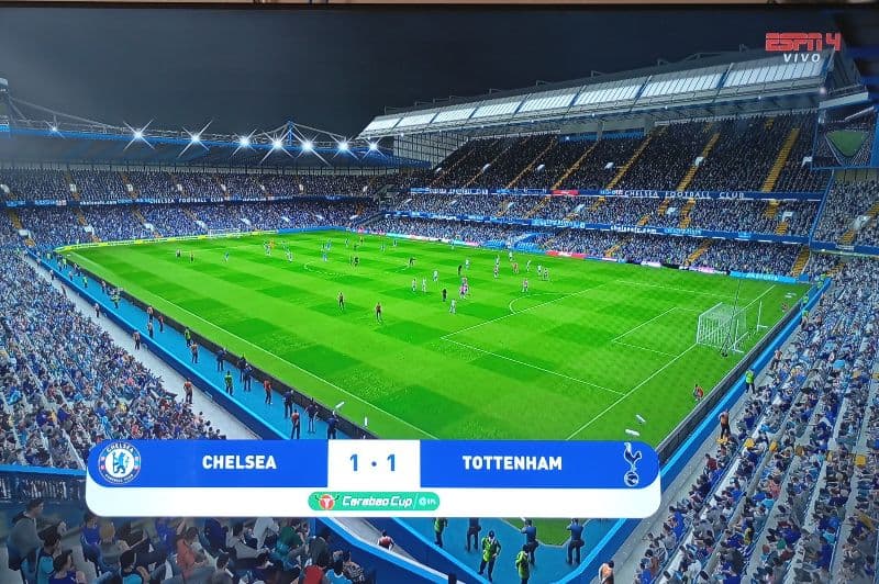 CARABAO CUP Chelsea empata com Tottenham