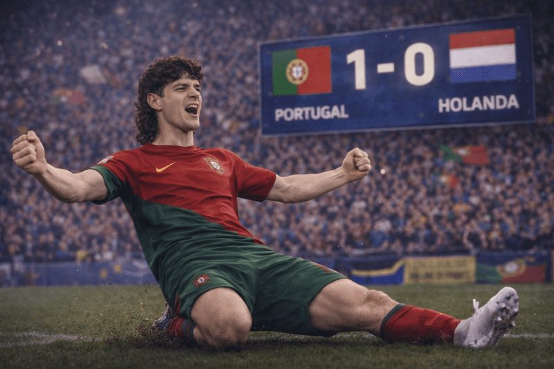 Final da Euro contra a Holanda! Gol aos 80 minuto 🔥🇵🇹