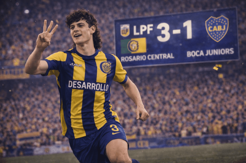 Hat-trick em minha estreia pelo Rosário Cemtral 🔥💛💙