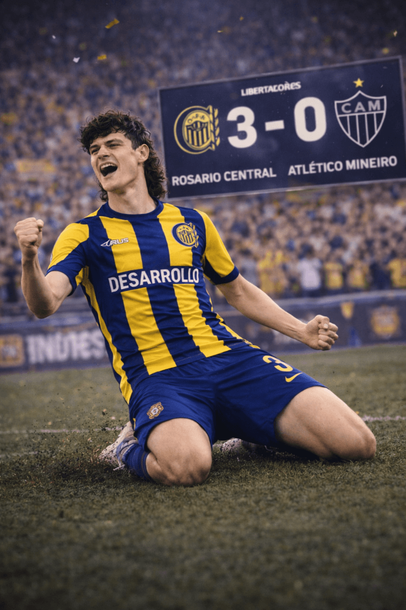 Grande estreia na libertadores 🔥