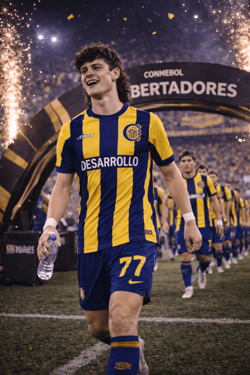 Hoje e Noite de libertadores . Rosário central contra Talleres pelas quartas de finais 🔥