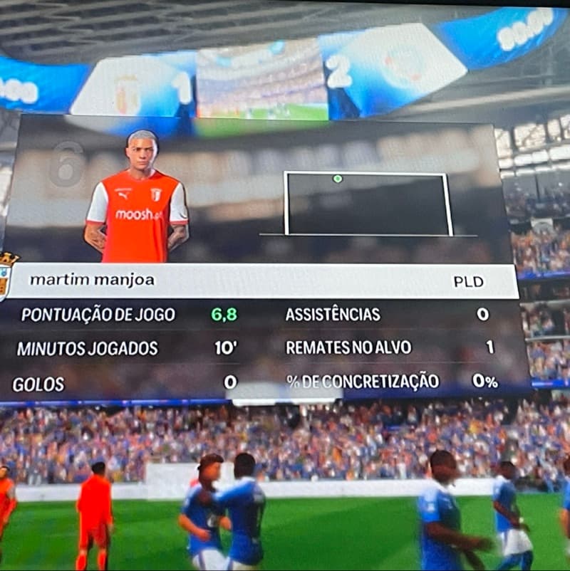 Não foi desta a vitória mas manjoa da a sua primeira assistência!!