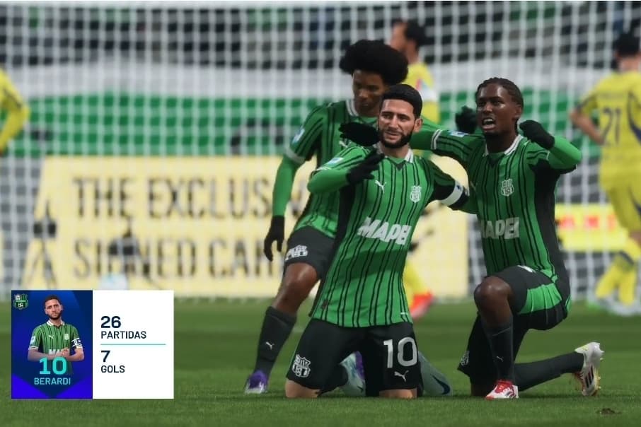 Berardi empata o jogo aos 78 🟢⚫️