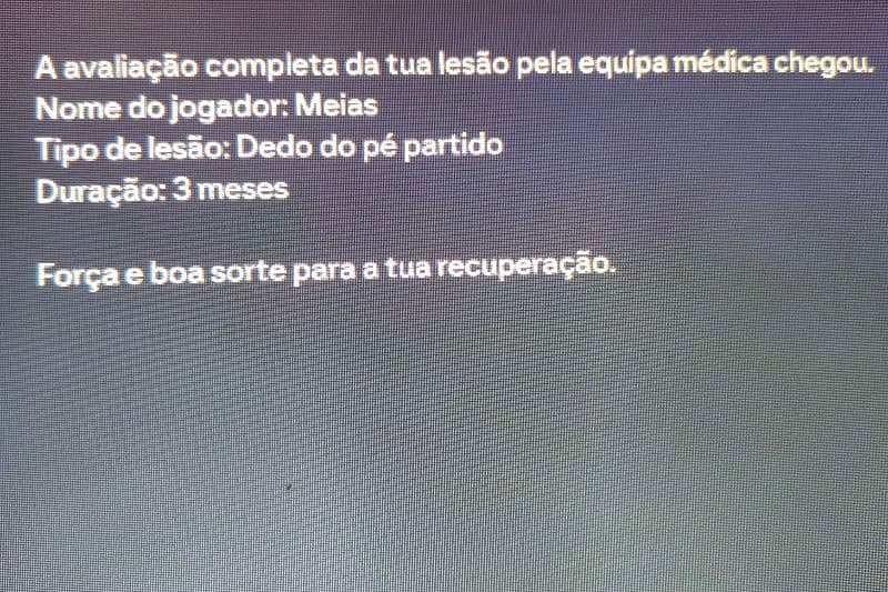 Lesão vai me deixar fora por 3meses😓😓