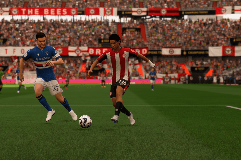 Que otima partida, fiz meu primeiro gol e dei minha primeira assistência. Brentford 2x0 Sampdoria