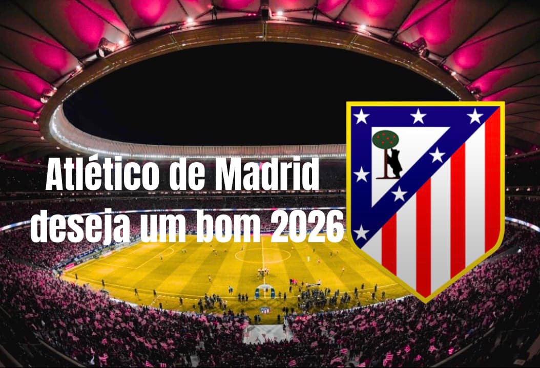 Um bom 2026 a todos os torcedores do atleti e do mundo que pro ano seja um ano bem vitorioso 💪