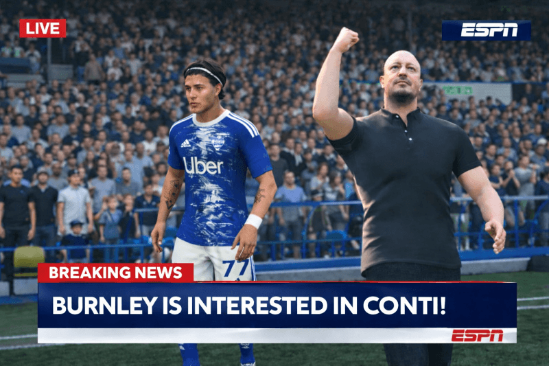 🚨URGENTE🚨 Há relatos de que o Burnley está interessado na Contratação de Marco Conti!