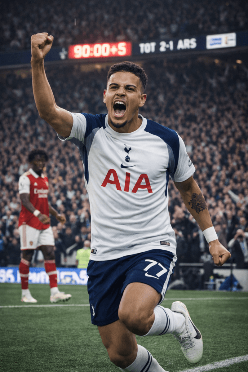 GOOOOOOOOOOOL! É da vitória! {@}[Marco Conti⚡️](6955b5e8bdf8ead8a3ee9711) é predestinado! Ele decide! Os Spurs estão a frente no placar n…