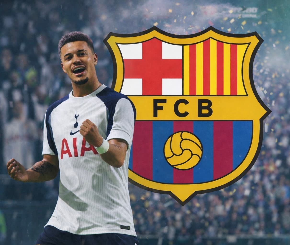 🚨OFICIAL🚨 Conti aceita proposta do Barcelona e será jogador do clube catalão a partir desta temporada! O clube espanhol pagará ao Totte…