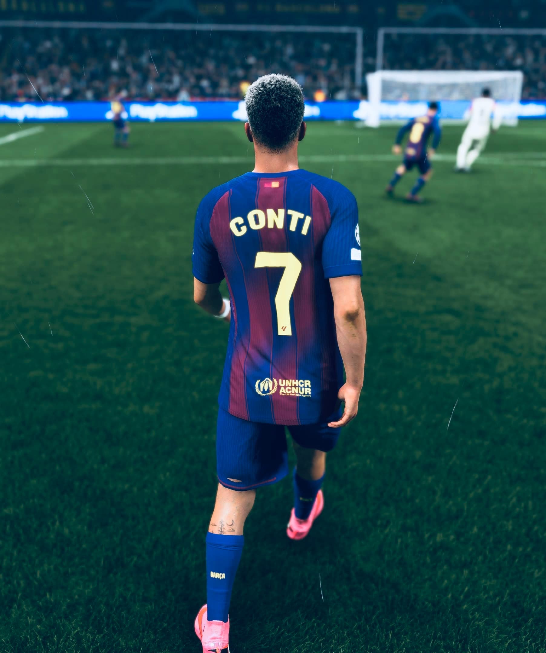 🚨ATUALIZADO🚨 Conti havia sofrido uma lesão no jogo do Barcelona na Champions, mas o treinador Hans Flick confirmou que foi apenas uma p…