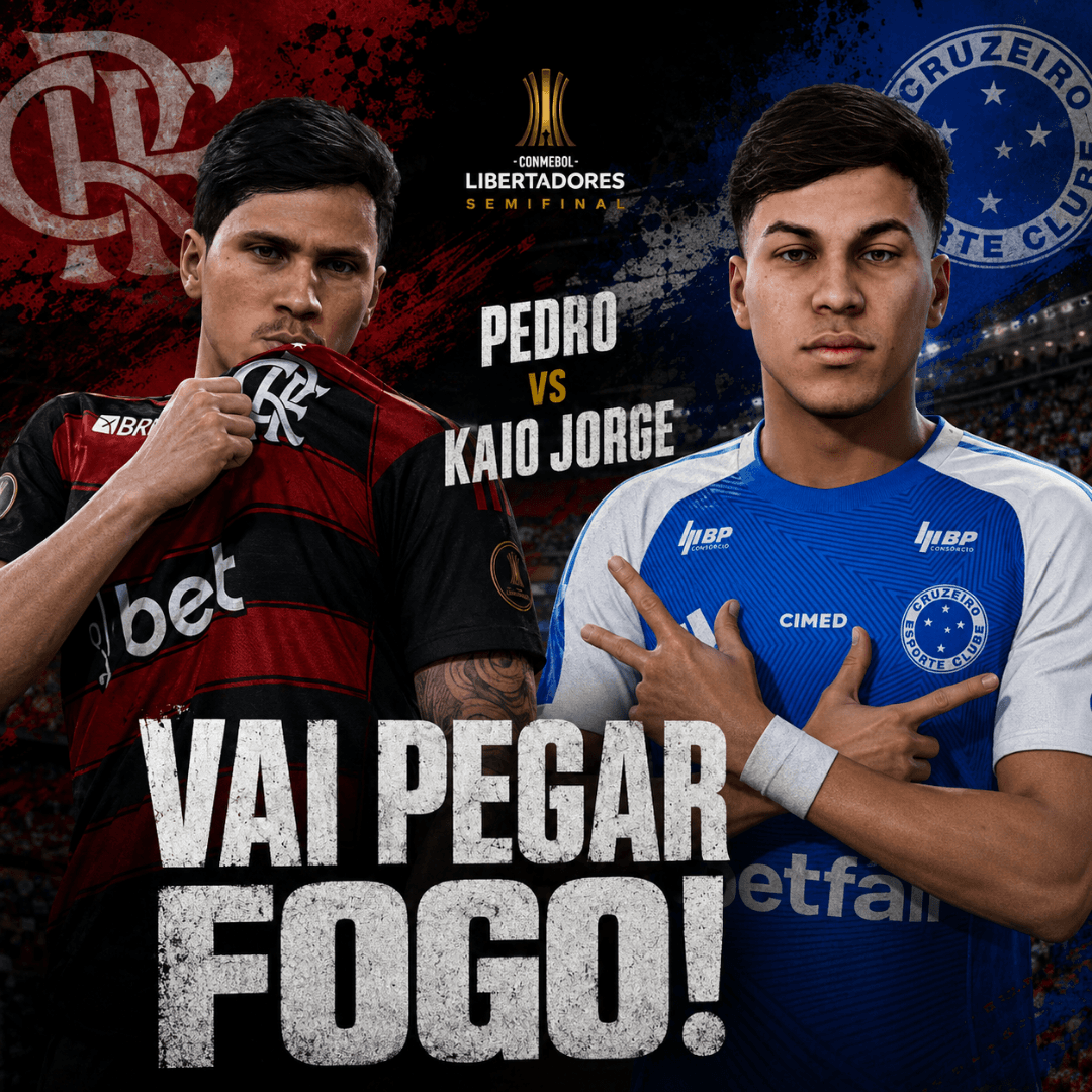 🚨🏆 𝑺𝒆𝒎𝒊𝒇𝒊𝒏𝒂𝒍 𝒅𝒂 𝑳𝒊𝒃𝒆𝒓𝒕𝒂𝒅𝒐𝒓𝒆𝒔 ⚔️ 𝑭𝒍𝒂𝒎𝒆𝒏𝒈𝒐 × 𝑪𝒓𝒖𝒛𝒆𝒊𝒓𝒐, 𝒏𝒐 𝑴𝒂𝒓𝒂𝒄𝒂𝒏ã. 𝑪𝒍𝒊𝒎𝒂 𝒅𝒆 𝒅𝒆�…