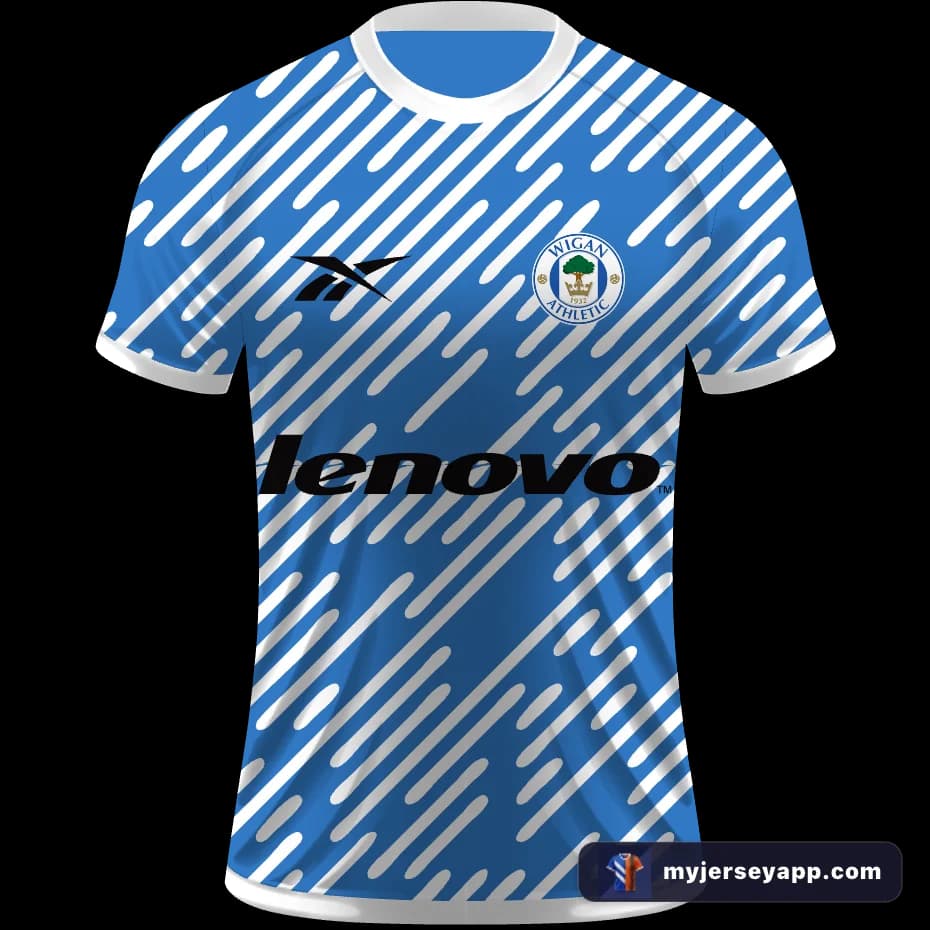 Aqui está o pedido de {@}[EL_MeidaFC](68ab6fc5c49691169f1ec6fe) Uma camisola do Wigan athletic