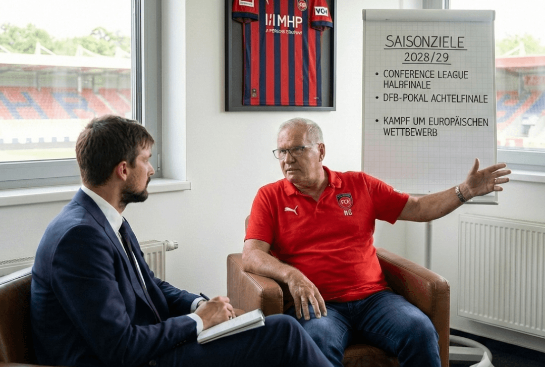 Reunião com o presidente durante as férias para debatermos as metas traçadas para a próxima temporada.