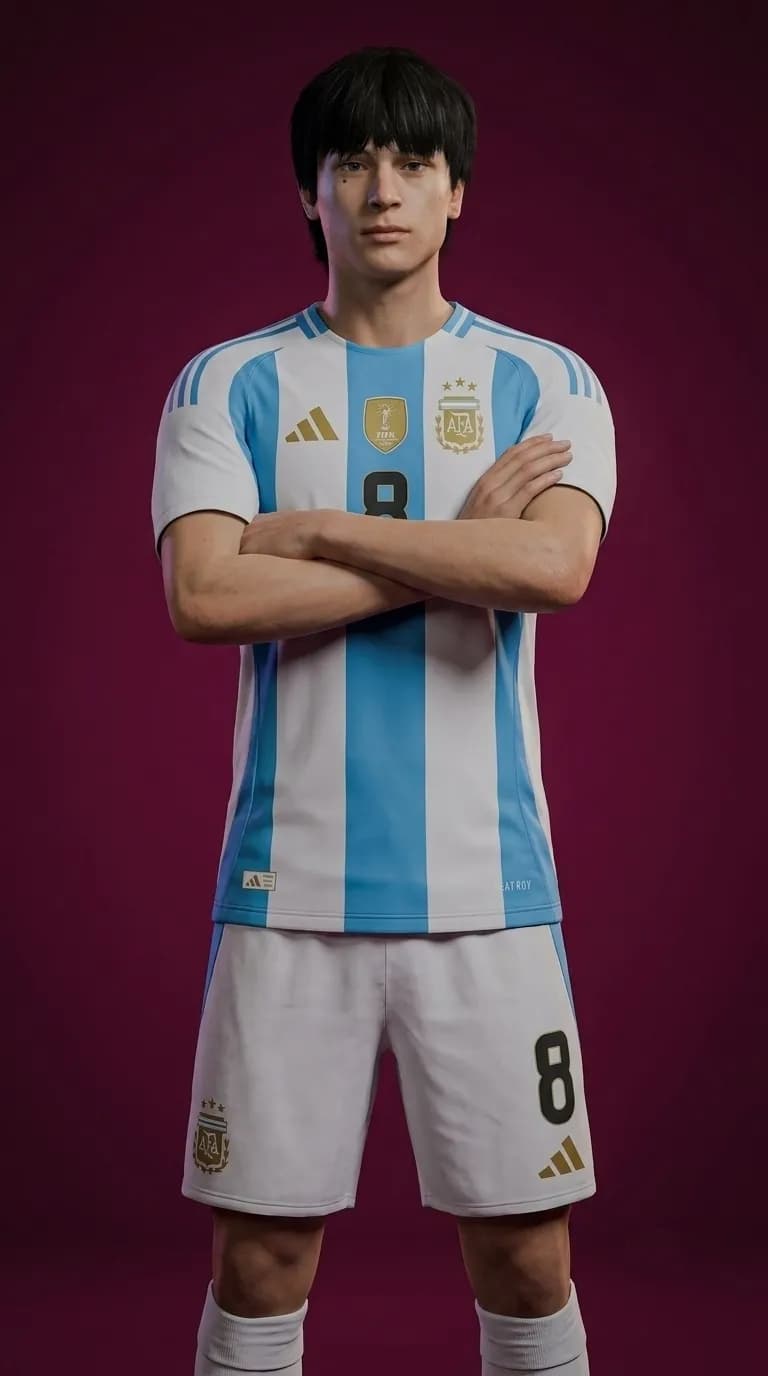 Convocado para la Copa del Mundo de 2026. Cumpliendo un sueño. 🙏🏻☝🏻 Vamos, Argentina! 🩵