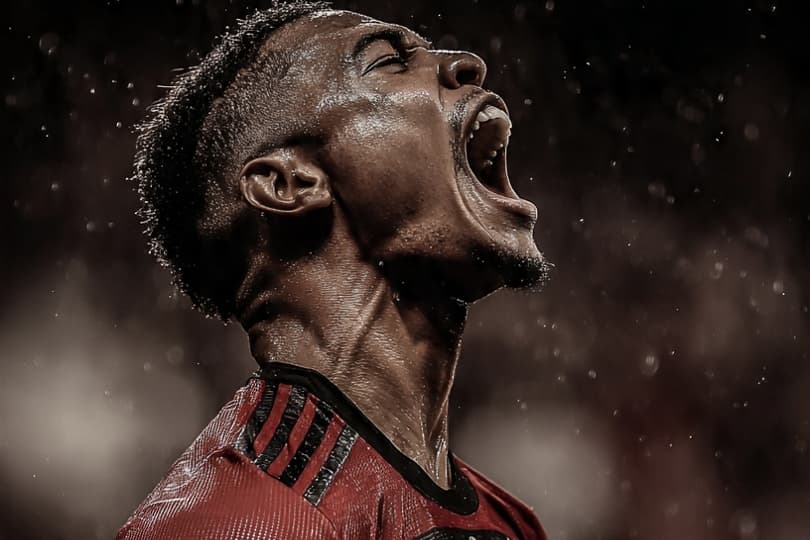 Depois de vários jogos o Flamengo jogou a sua primeira final