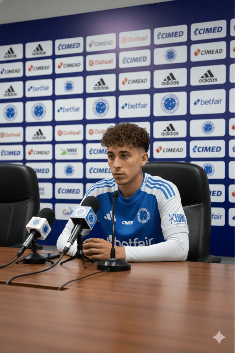 Muito feliz pelo meu desempenho no cruzeiro, são 22 jogos, 13 gols e 7 assistências! 🦊💙
