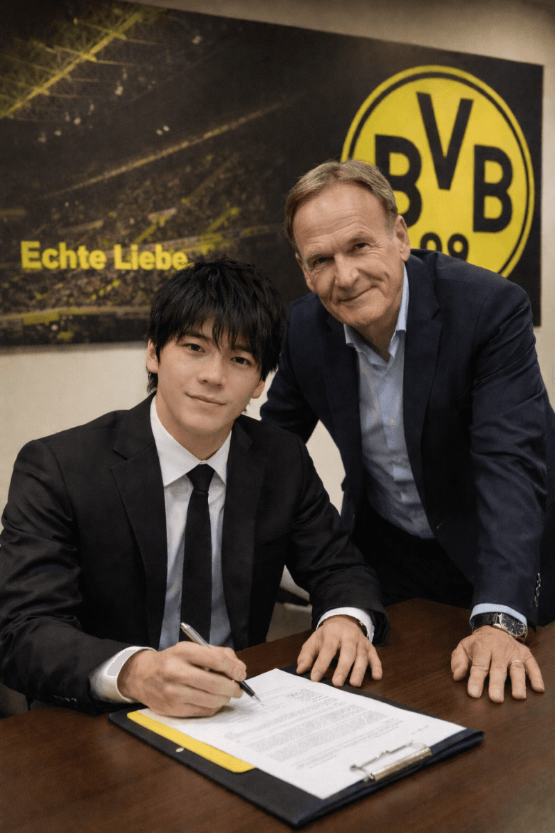 Nova carreira! Primeiro contrato como profissional pelo borussia dortmund🙏 Sonho realizado 🙏🔥