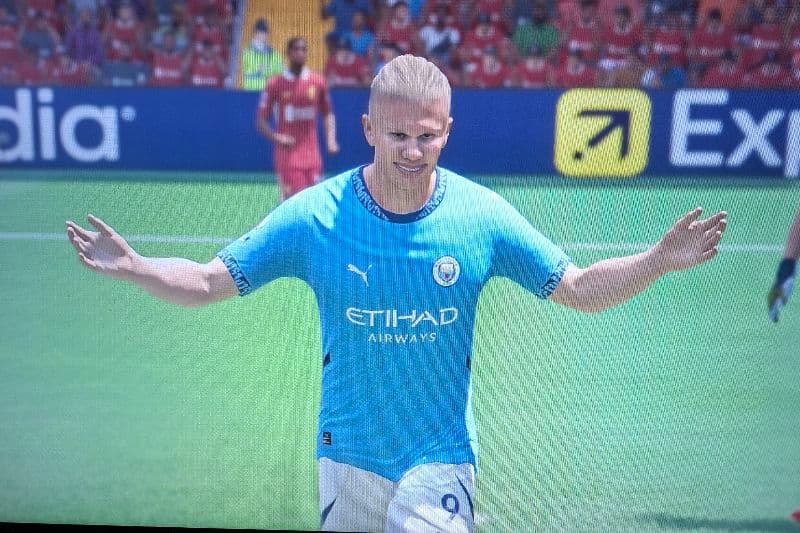 Gol do haaland pelo City aos 38 minutos do 1 tempo em partida contra o Liverpool pela PL