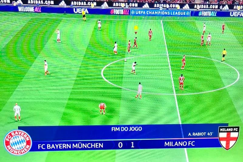 Primeiro jogo da temporada 26/27 da EUFA CHAMPIONS LEAGUE com um começo mau perdendo por 0-1 em casa conta o AC Milan Número de participa…