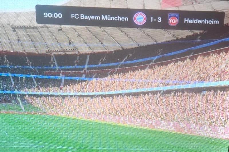 Jogo em casa com uma derrota perante o Heidenheim +1🅰️ Número de participações: 10 jogos 8 golos 3 assistência