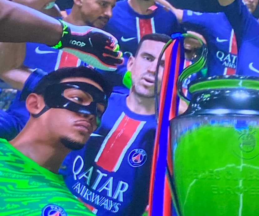 Fim de jogo PSG campeão PSG 2x0 INTER DE MILÃO Kvaratskhelia 2 gols