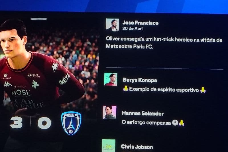 13 jogos e 16 gols, minha meta se tornar artilheiro da ligue 1 o primeiro se tornar artilheiro em competição pela metade da temporada.
