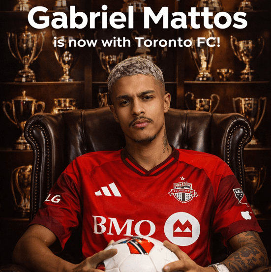 Feliz por estar fazendo parte do Toronto FC!