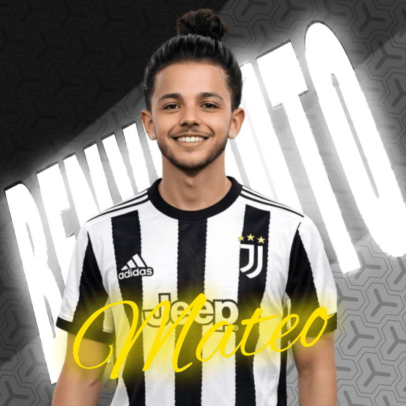BENVENUTO!!🔥 Mateo Henrique é o mais novo reforço da Juventus! #Benvenuto #Juventus #Mateo7