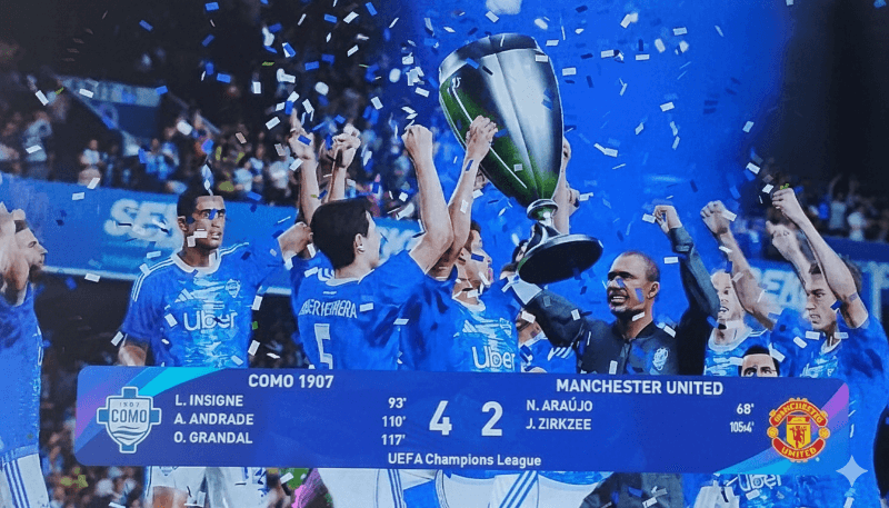 O Mundo é Azul. O Mundo é do Como! 🤩🏆🙌🏽🔵⚪ ​"Disseram que éramos apenas um time pequeno com uma bela vista. Hoje, a vista mais bonita…