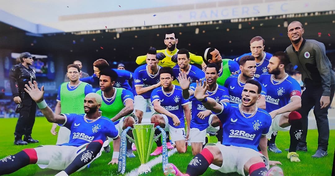 SOMOS CAMPEÕES DA SCOTTISH PREMIERSHIP! 🤩😭🙌🏽🏆🔵⚪ "Este título não é meu, é de cada torcedor que acreditou em uma nova filosofia. Vie…