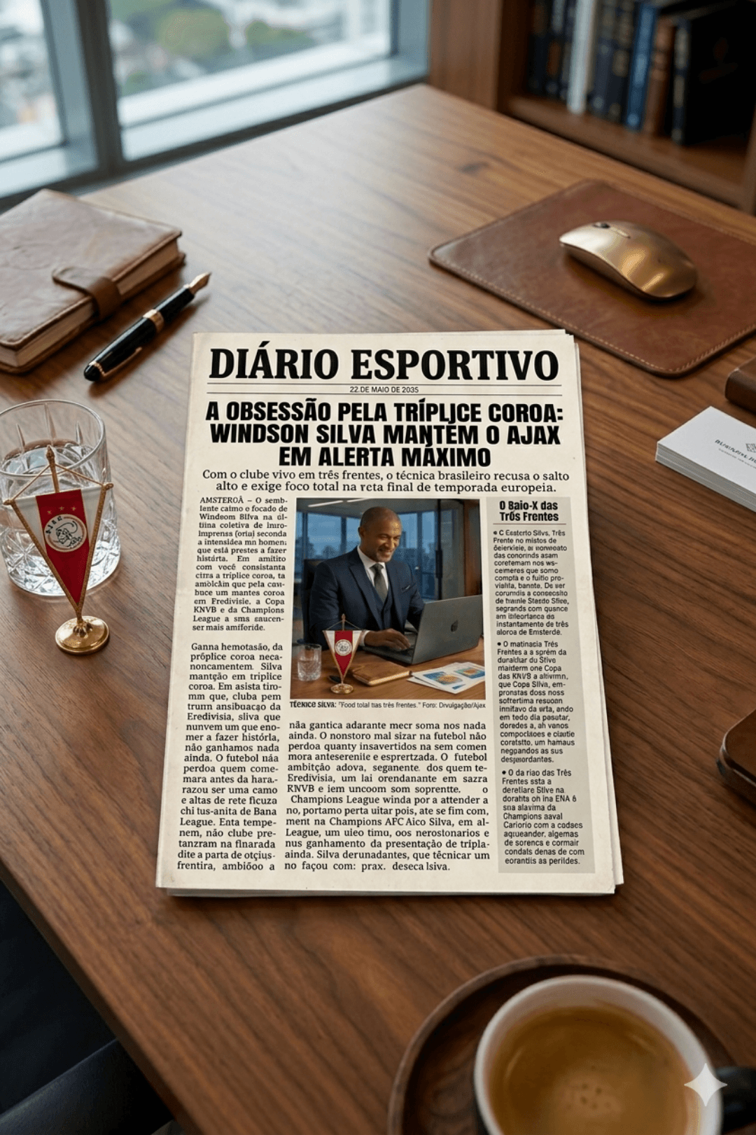 FOCO NOS OBJETIVOS! 🙌🏽🙏🏽🔴⚪ #Ajax #WindsonSilva #Foco 👔🫡