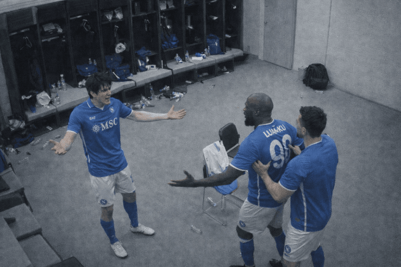 TRETA!🔥🚨 Após a eliminação do napoli na coppa italia, lukaku e Yue brigam no vestiário trocando insultos🔥