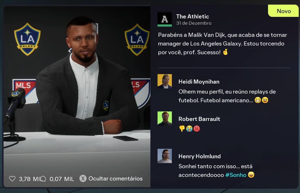 From Sparta Rotterdam to Heidenheim, RB Leipzig and Chelsea. Every step led me here. Proud to begin a new chapter as Manager of LA Galaxy…
