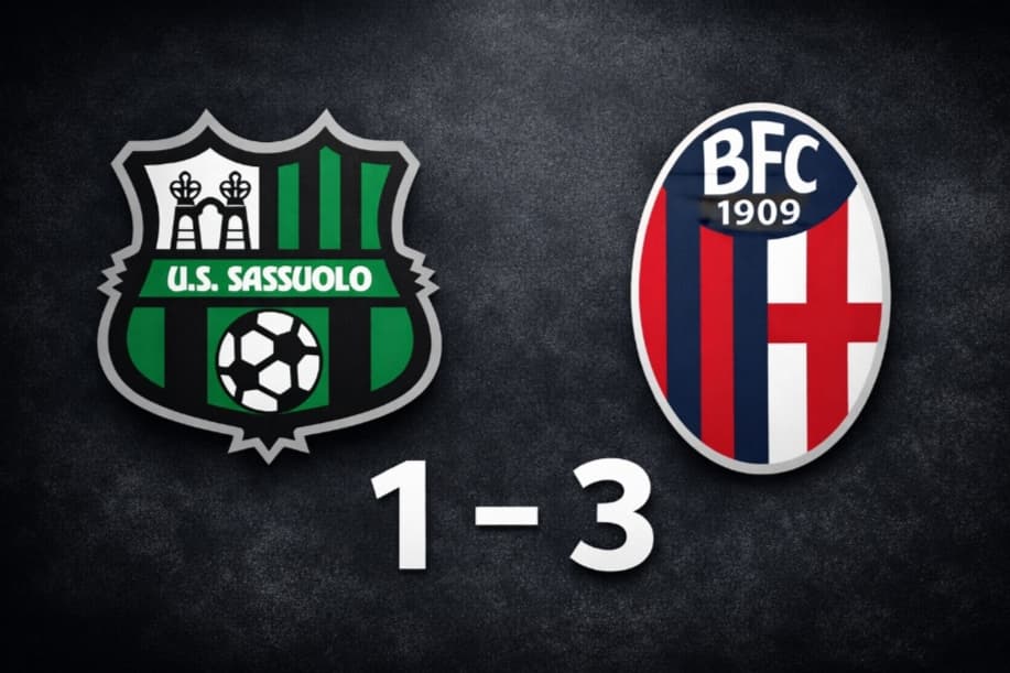 FIM DA PARTIDA! Sassuolo tem sua primeira derrota na temporada na 2° rodada do Italiano e o Bologna soma seus primeiros 3 pontos na compe…