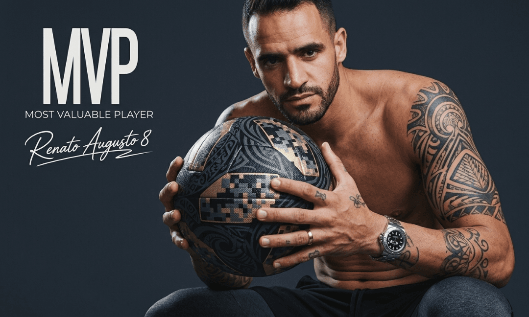 Chegou o MVP Renato Augusto. 👑 Uma fragrância criada para quem transforma atitude em marca registrada e faz da confiança o seu diferenci…