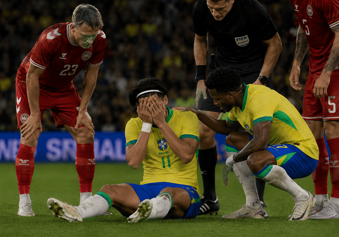O amistoso terminou de forma difícil para mim, e com isso não tenho mais chance de disputar a Copa do Mundo. Vou fazer tudo o que estiver…