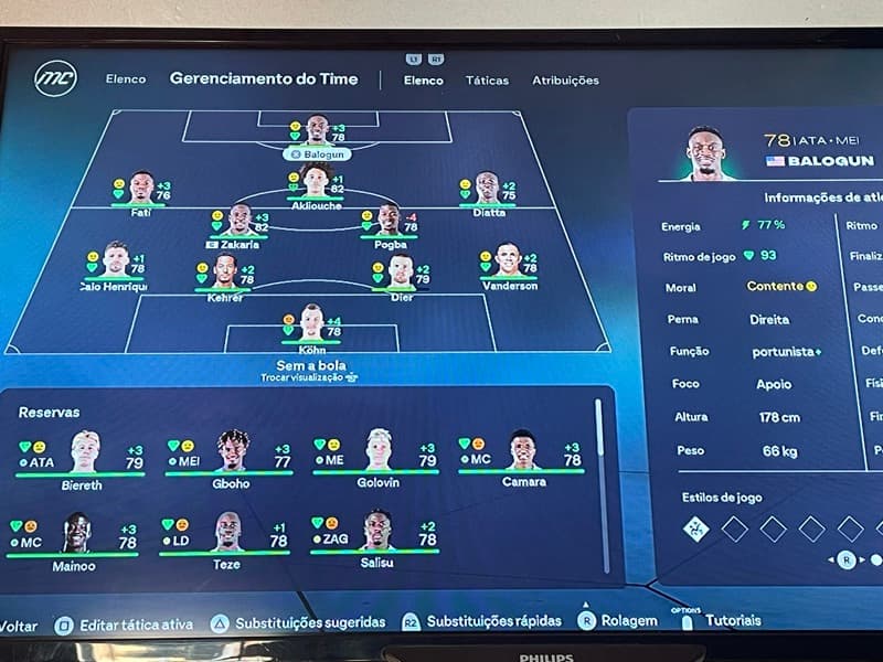 Esse é o time pra primeira temporada de Cesc Fà bregas no As Mônaco Temporada 25/26