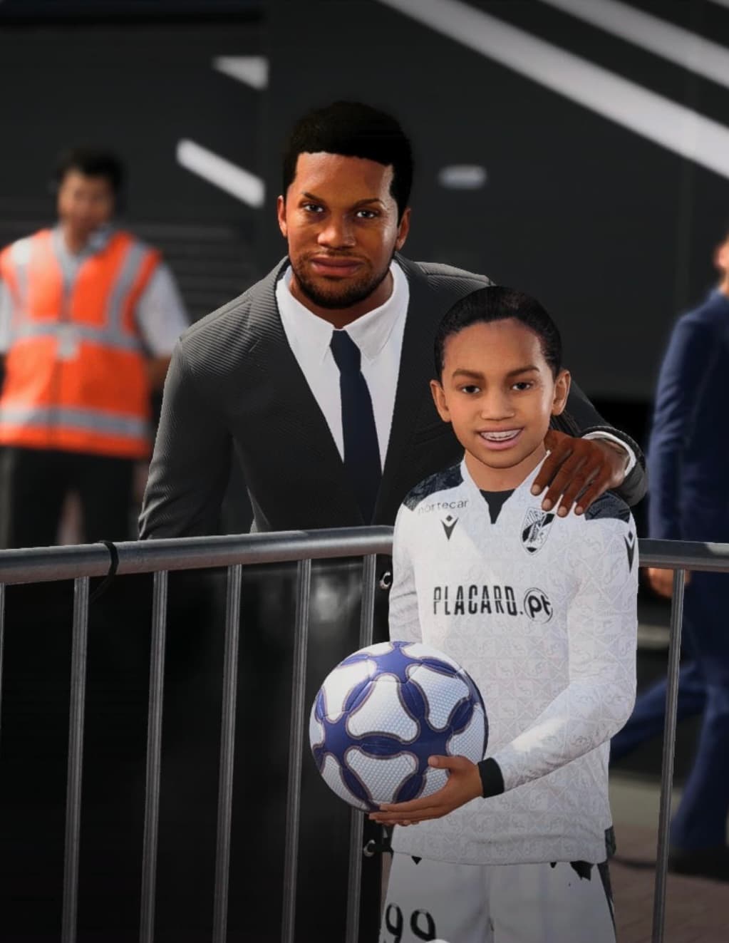 Por eles a gente joga diferente. ❤️⚽ O sonho continua… agora é também inspirar o próximo.
