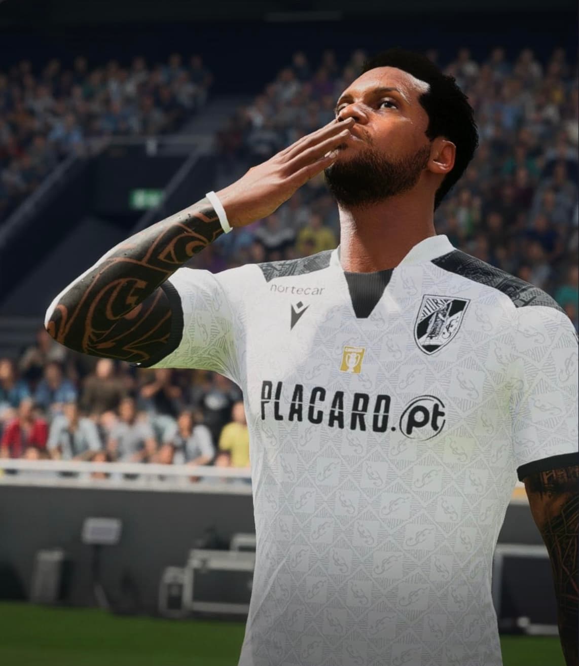 Cheguei sem nada… saio campeão e realizado. 🏆 Obrigado, Vitória de Guimarães, por mudar a minha vida.