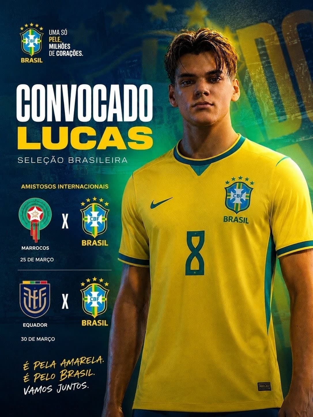 A espera finalmente acabou... 💛🇧🇷
