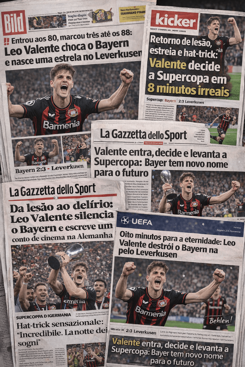 Esperei meses por esse momento. Entrei pra ajudar, não pra sonhar. Os gols vieram rápido, no instinto, e contra o Bayern isso pesa difere…
