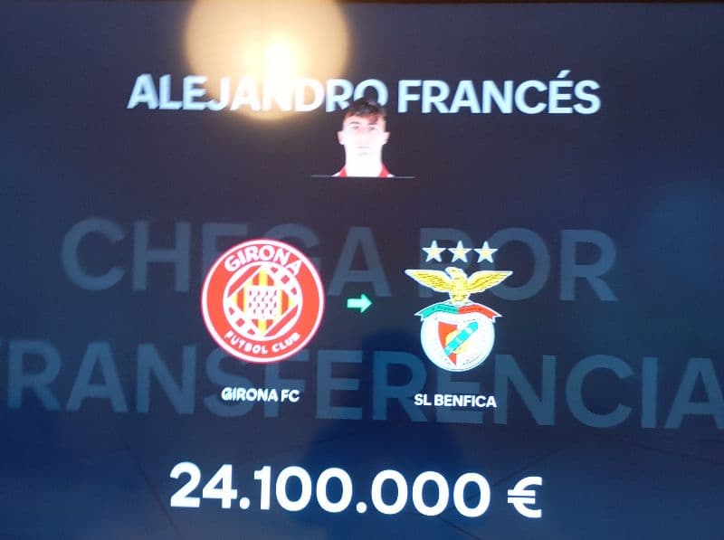 Here we go Alejandro Francés made on Benfica
