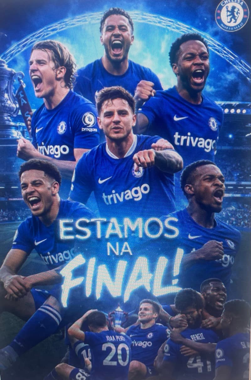 Depois de derrota na champions Chelsea se classifica para final da fa cup! Vamos blues 🤍💙
