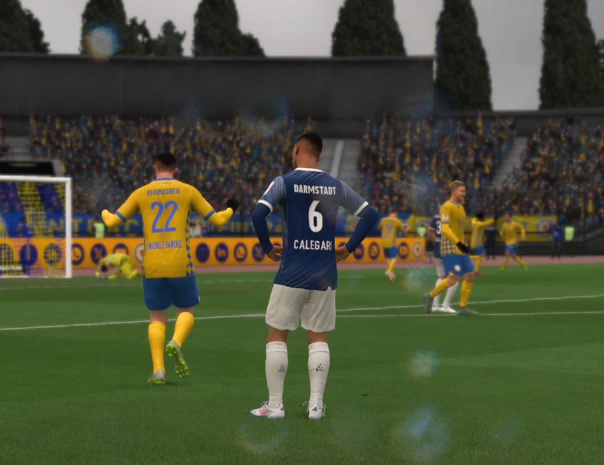 Com a expulsão de Nurnberger, em jogo movimentado, Darmstadt perde pela primeira vez em 5° jogo de Diniz, pela 22°rodada. Braunschweig 2x…