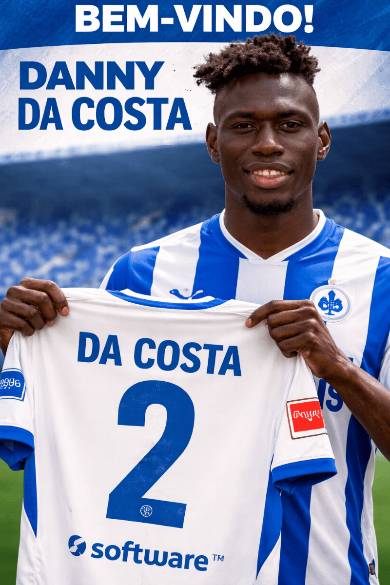 E já inauguramos a temporada de 25/26 com o nosso novo xerife de zaga!🔥🦬 Danny Da Costa, ex-frankfurt, assina de graça com os Lillien!⚜️