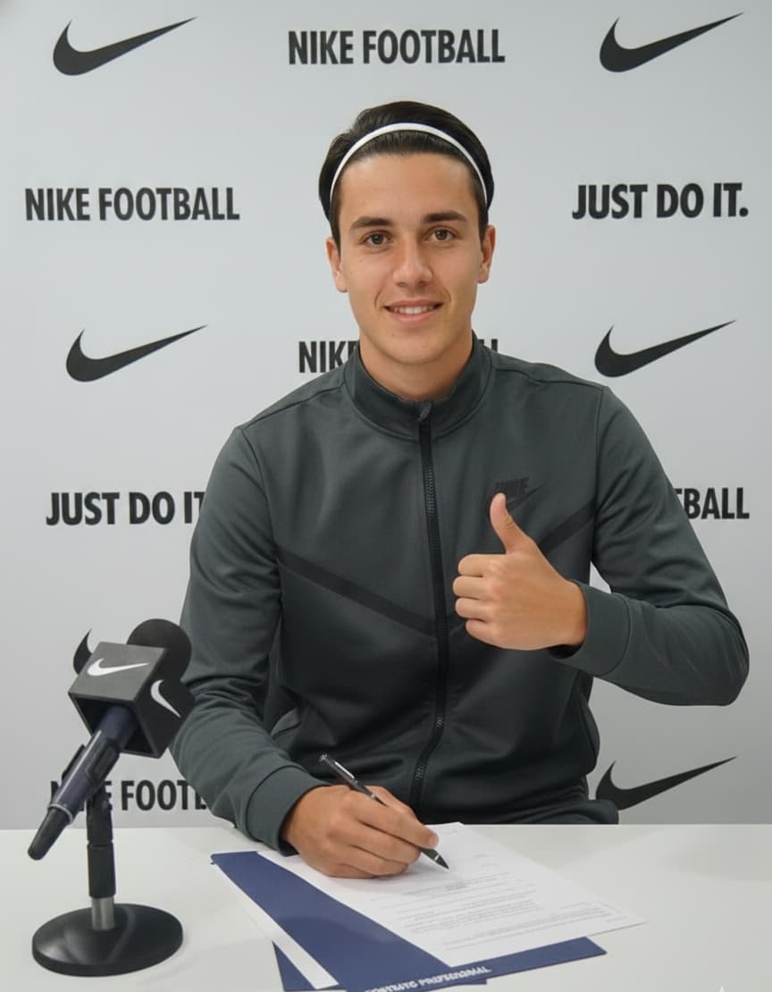 É oficial! Muito feliz em anunciar minha parceria com a Nike! Mal posso esperar para começar essa nova jornada. #NikeFootball #JustDoIt