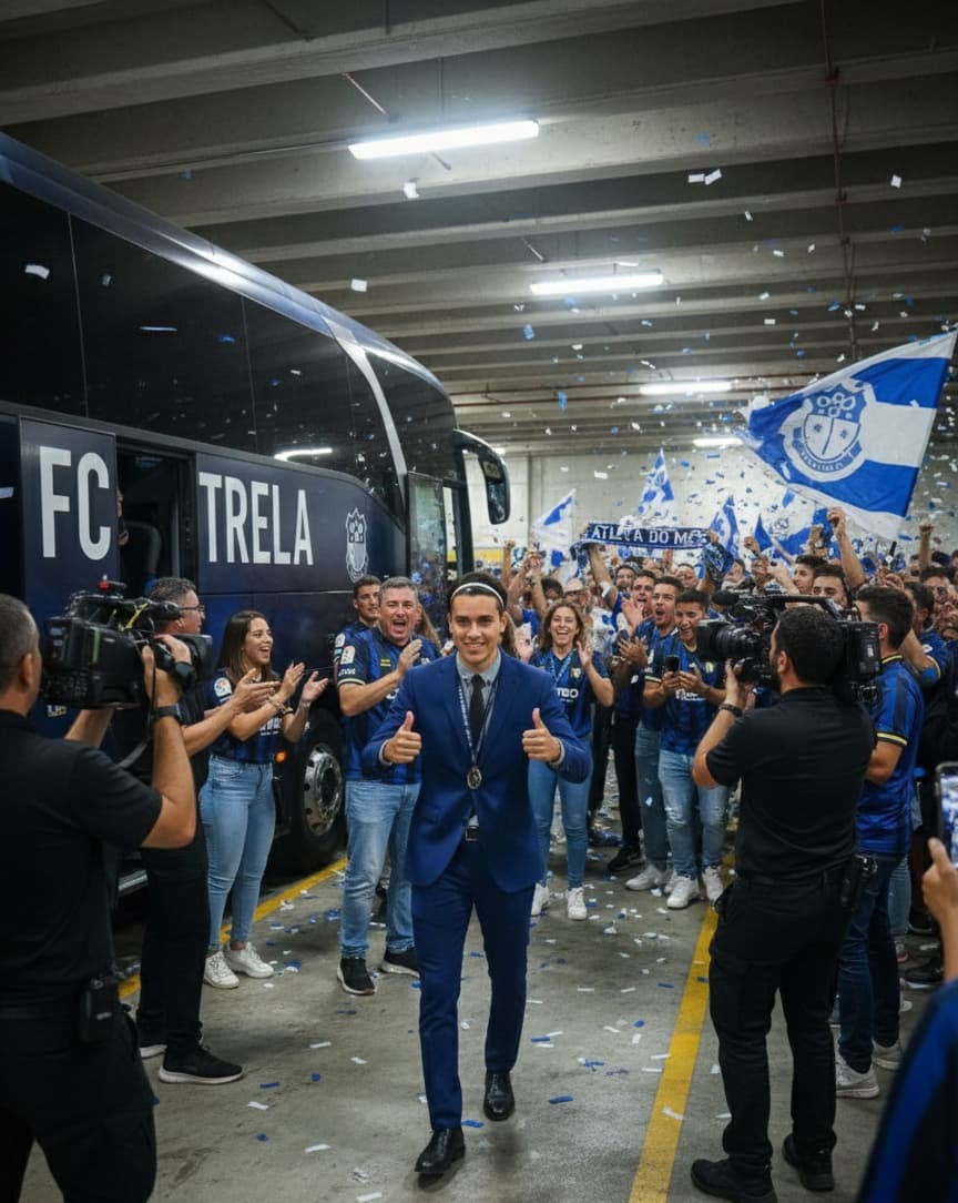 Muito obrigado a todos os adeptos do Famalicão! Ganhar o prémio de Atleta do Mês não seria possível sem o vosso apoio incondicional. A vo…