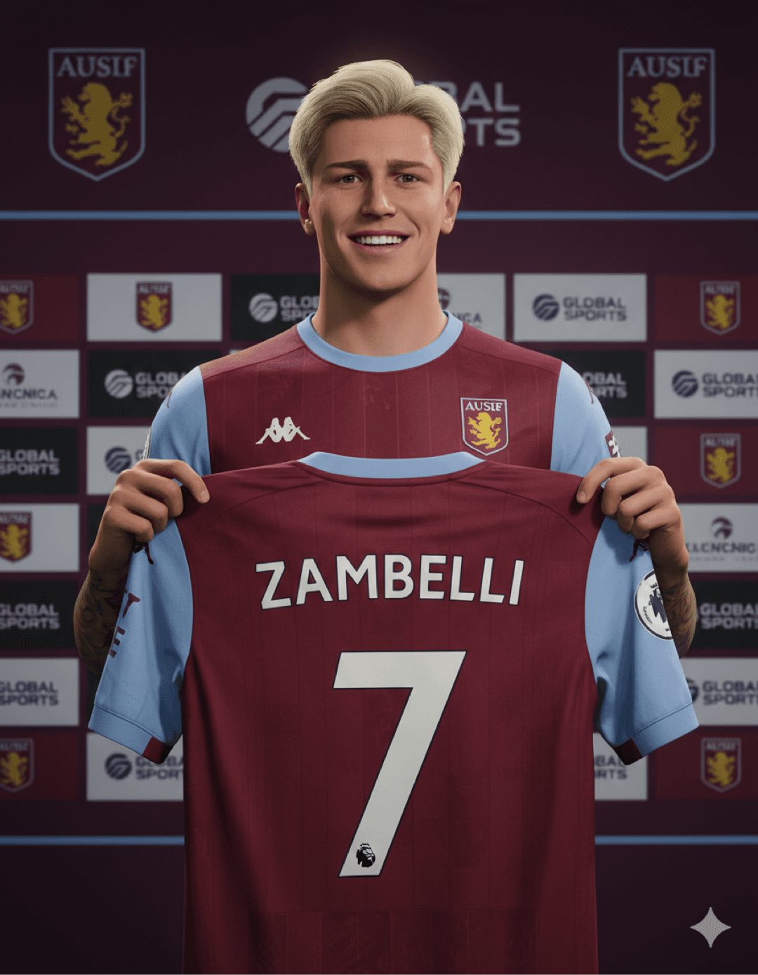 REFORÇO! Zambelli é o mais novo contratado do Aston Villa! Vamos ver seu desempenho agora em outra liga da qual estava acostumado.